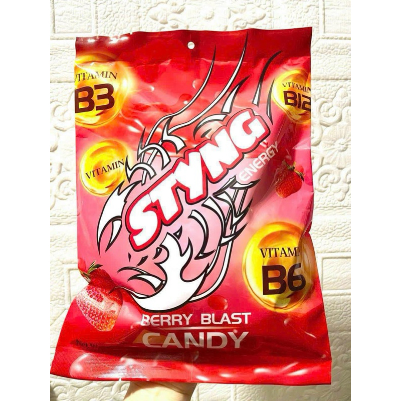 [HOT] Kẹo Styng dâu chính hãng - Kẹo sting tăng lực đồ ăn vặt | Shopee ...