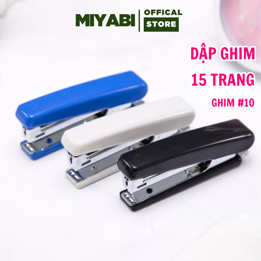 Dập ghim văn phòng học sinh mini Deli loại - dập ghim văn phòng – ghim ...