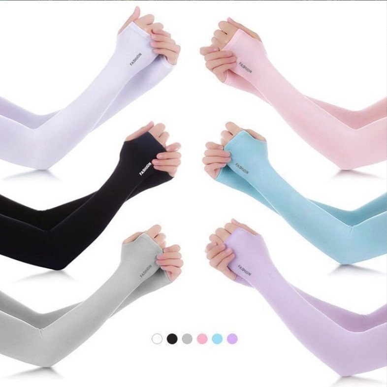 Găng Tay Cotton Xỏ Ngón Chống Nắng Bảo Vệ Da ZANABRA T15