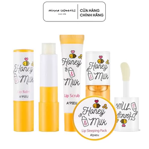 Dầu Dưỡng Môi Mật Ong Apieu Honey & Milk Lip Oil