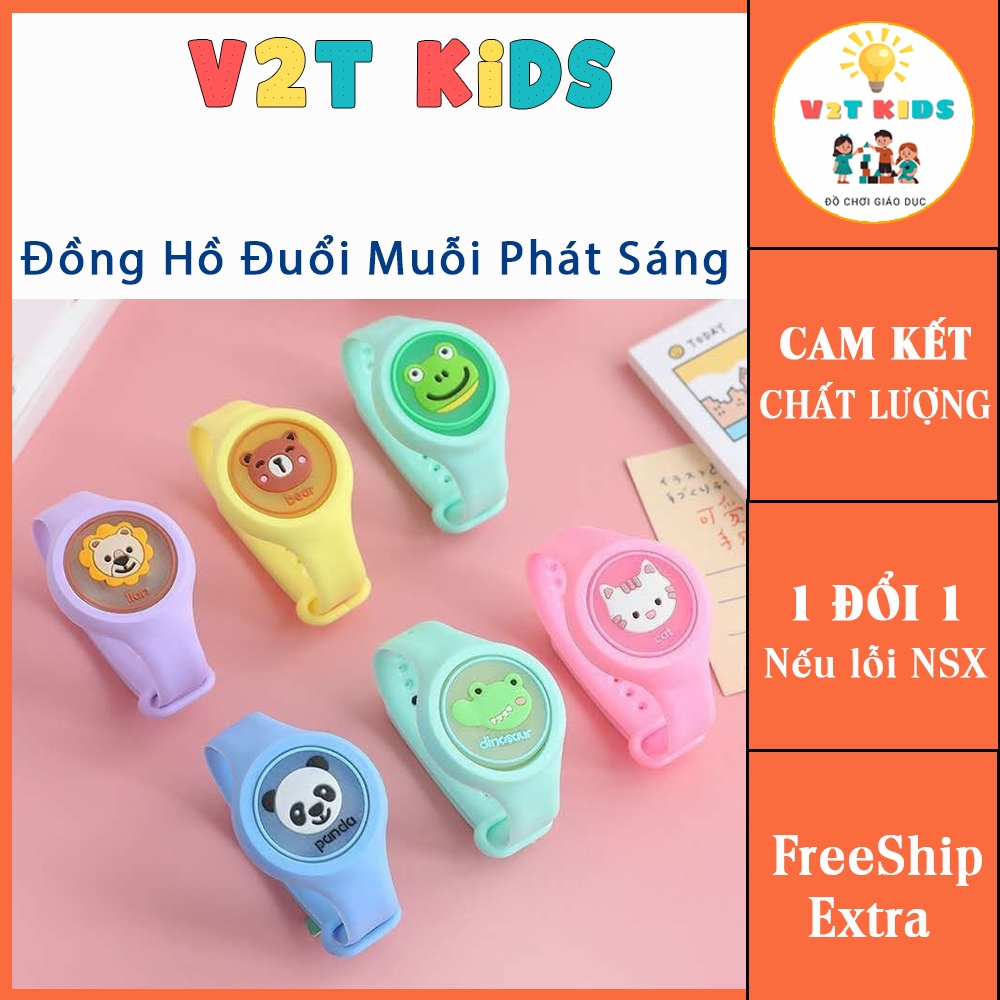 Vòng đeo tay đuổi muỗi cho bé