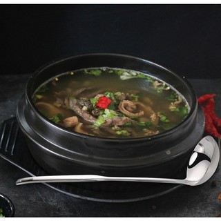 Muôi múc canh súp múc lẩu A1 inox có lỗ treo muỗng  lọai tốt - DụngCụĂnLẩu - MuỗngĂnLẩu