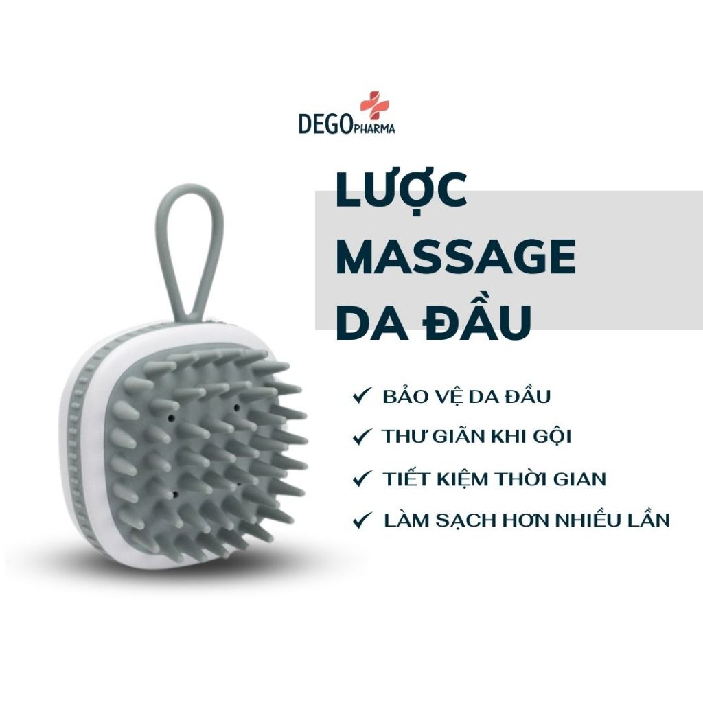Ảnh Lược gội đầu massage Dego Pharma - làm sạch da đầu, hỗ trợ đánh bay gàu & bã nhờn 1