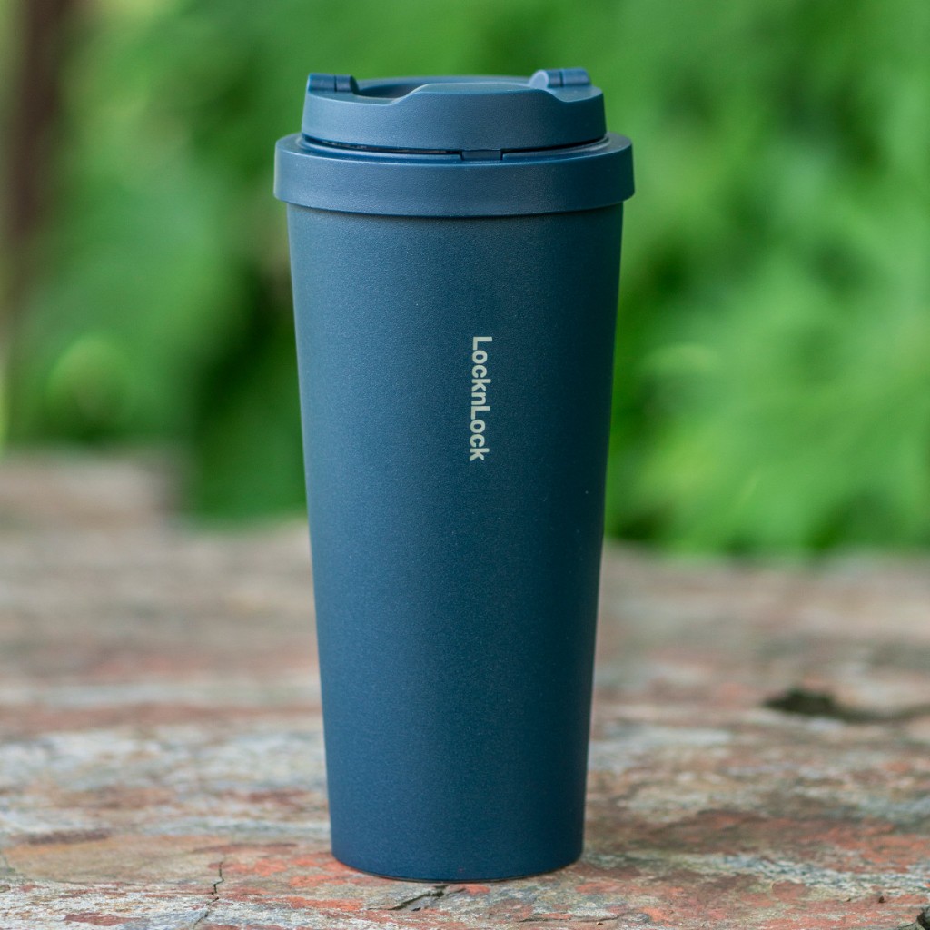 Ảnh Ly giữ nhiệt LocknLock 550ml Xanh Navy LHC3249NVY, Hàng chính hãng, thép không gỉ - JoyMall 2