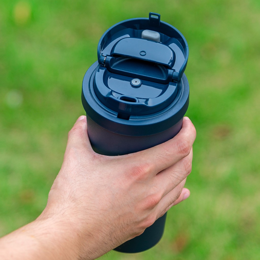 Ảnh Ly giữ nhiệt LocknLock 550ml Xanh Navy LHC3249NVY, Hàng chính hãng, thép không gỉ - JoyMall 3