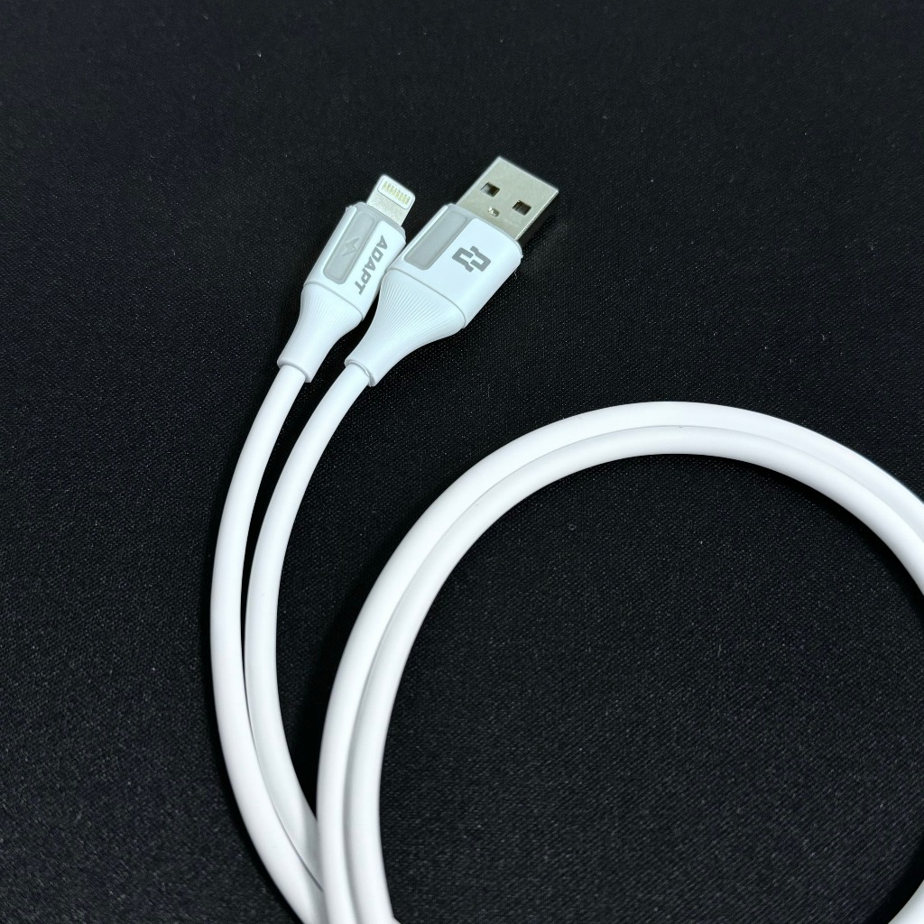 Cáp sạc nhanh, cáp dữ liệu Adapt USB to L 30W chống nóng lạnh
