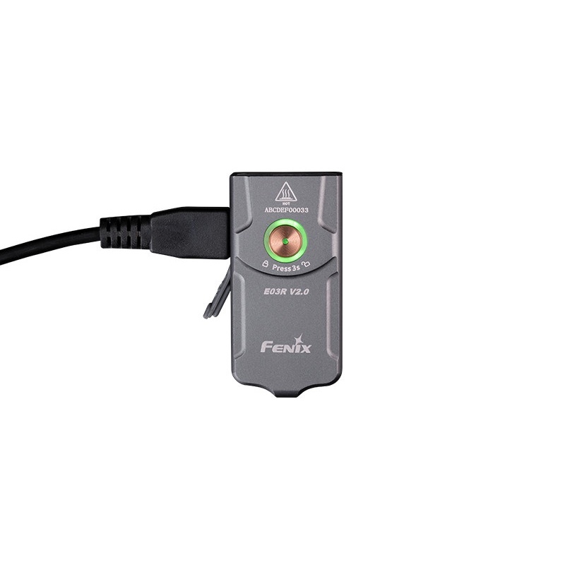 ĐÈN PIN MÓC KHÓA FENIX E03R V2.0 (500 LUMENS)