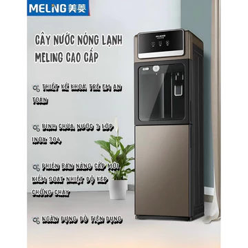 Máy lọc nước nóng lạnh MELING có khoá trẻ em mẫu mới siêu tích kiệm điện công nghệ Hàn - Cây nước nóng lạnh
