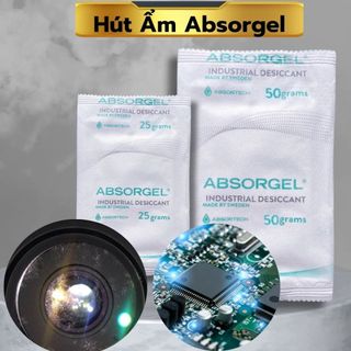 Gói hút ẩm chống mốc Absorgel nhập khẩu Thụy Điển bảo vệ thiết bị điện tử quần áo tủ giày túi xách