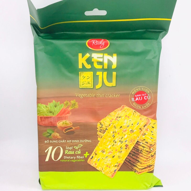 Bánh Richy Kenju Quy Rau Củ Vegettable (gói 192g) | Shopee Việt Nam