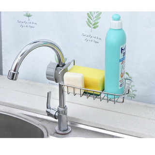 Kệ Inox Gắn Vòi Rửa Bát Tiện Lợi - Giỏ Đồ Rửa Bát Minh Nhung