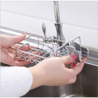 Kệ Inox Gắn Vòi Rửa Bát Tiện Lợi - Giỏ Đồ Rửa Bát Minh Nhung