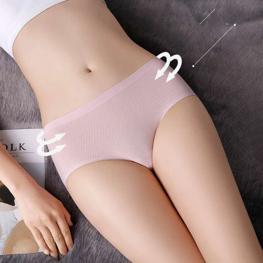 [Deal Shock] Quần Lót Nữ Đúc Su Thông Hơi Thoáng Mịn - Quần Chip Nữ Đáy Dán Khử Mùi Kháng Khuẩn ZANABRA L1139