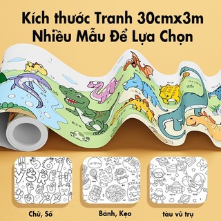 Tranh Tập Tô Màu Dán Tường 3M Cho Bé, Có Thể Cắt Hình Dán Làm Kỉ Niệm, Keo Đặc Biệt Có Sẵn Mặt Sau Của Giấy 89017