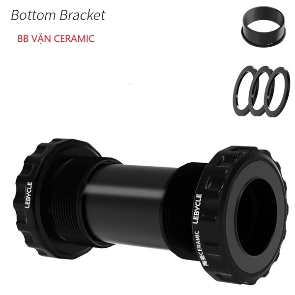BB trục giữa xe đạp loại rỗng ren vặn Lebycle BB91 ceramic 68-73mm 1.37 ...