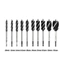 Mũi khoan khoét lỗ gỗ bốn cánh bốn khe chuôi lục giác 6.35mm nhiều size 10 - 35 mm KhosiTD