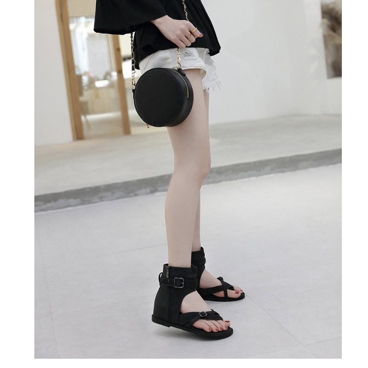 [Chính hãng] Giày sandal chiến binh nữ CAILUOYA xỏ ngón cài khóa basic sang trọng, giày boot nữ NH14 - Laylalay.n