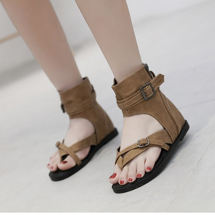 [Chính hãng] Giày sandal chiến binh nữ CAILUOYA xỏ ngón cài khóa basic sang trọng, giày boot nữ NH14 - Laylalay.n