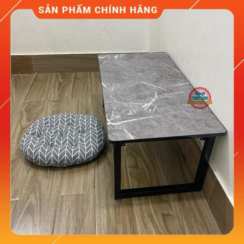 Bàn học gấp gọn ngồi bệt kích thước 40x80 50x70 50x80 cao 30cm yêu cầu bấm chốt mới gập chân