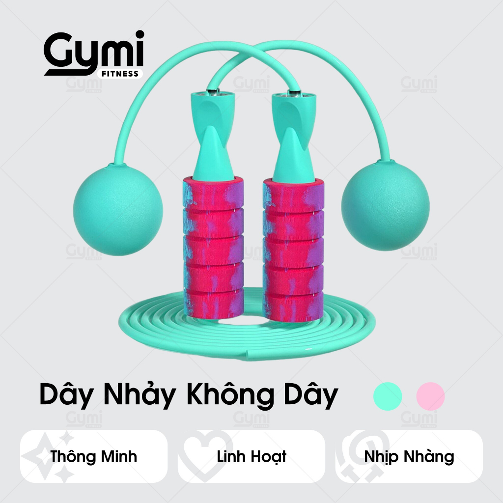 Dây Nhảy Thể Dục Đàn Hồi Không Dây, Có Điều Chỉnh Hỗ Trợ Luyện Tập Thể Thao Tiện Lợi Tại Nhà - DN03