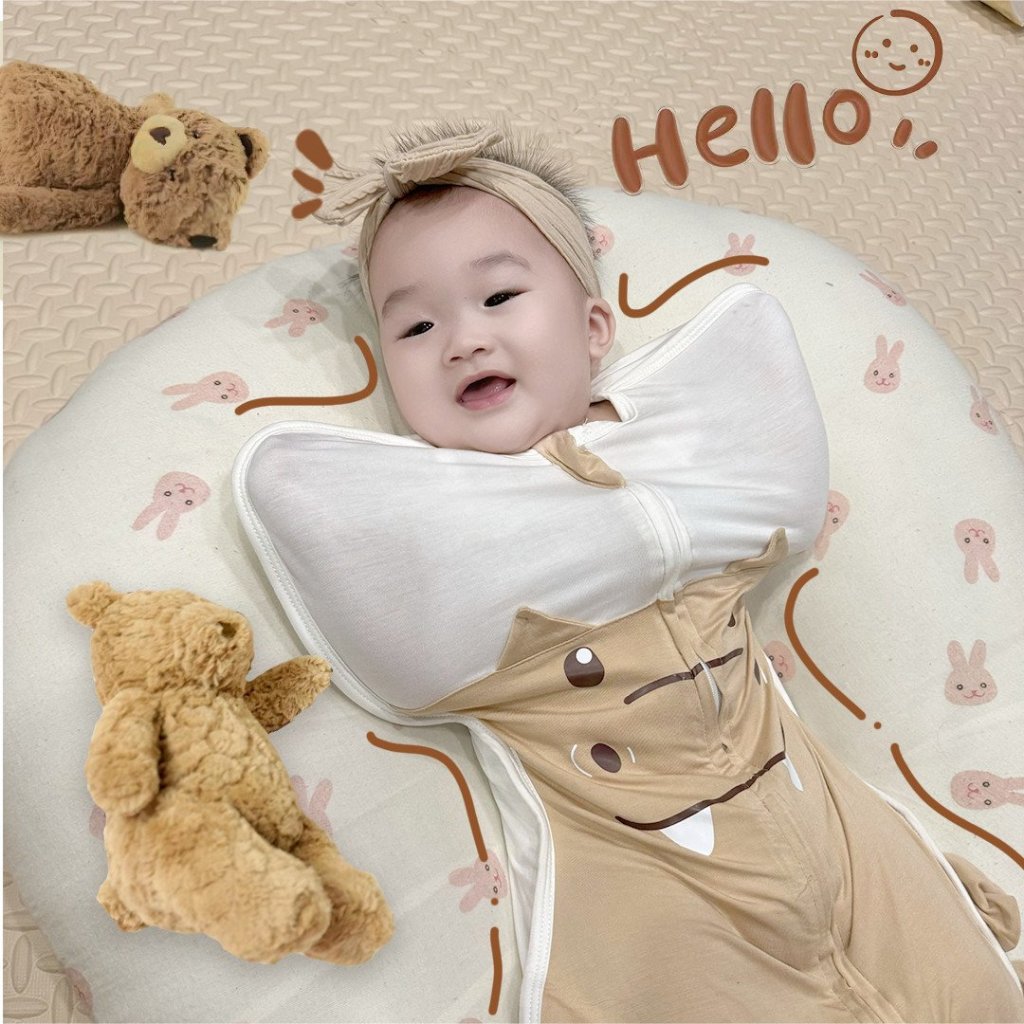 Nhộng Chũn Unbee Size Từ 0-6 Tháng Cho Bé Luyện Ngủ Easy