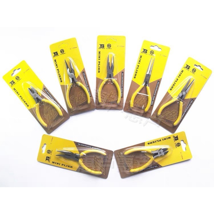 Kìm cắt Bosi 5 inch,kìm nhọn,kìm mỏ nhọn,kìm điện Bosi,kìm cắt chân linh kiện,kềm cắt,kềm nhọn,kìm đa năng,kềm đa năng