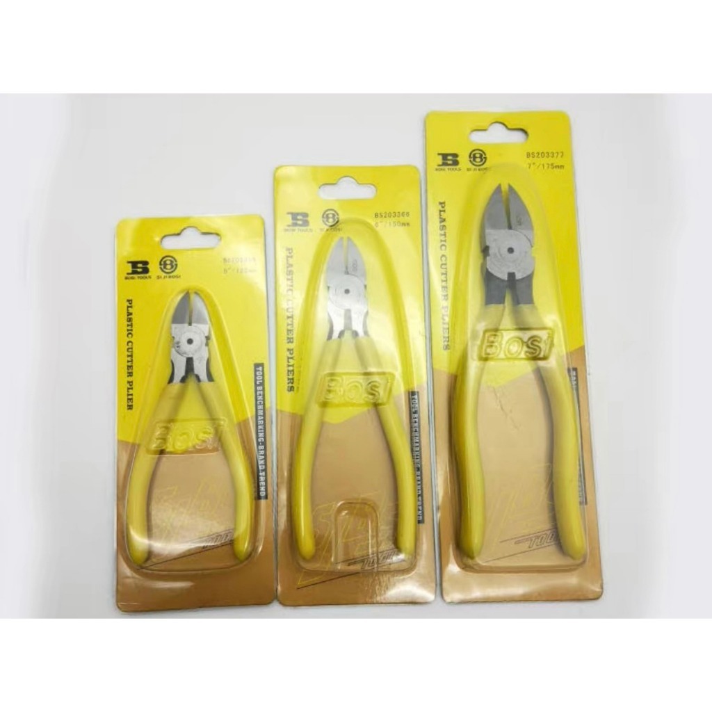 Kìm cắt Bosi 5 inch,kìm nhọn,kìm mỏ nhọn,kìm điện Bosi,kìm cắt chân linh kiện,kềm cắt,kềm nhọn,kìm đa năng,kềm đa năng