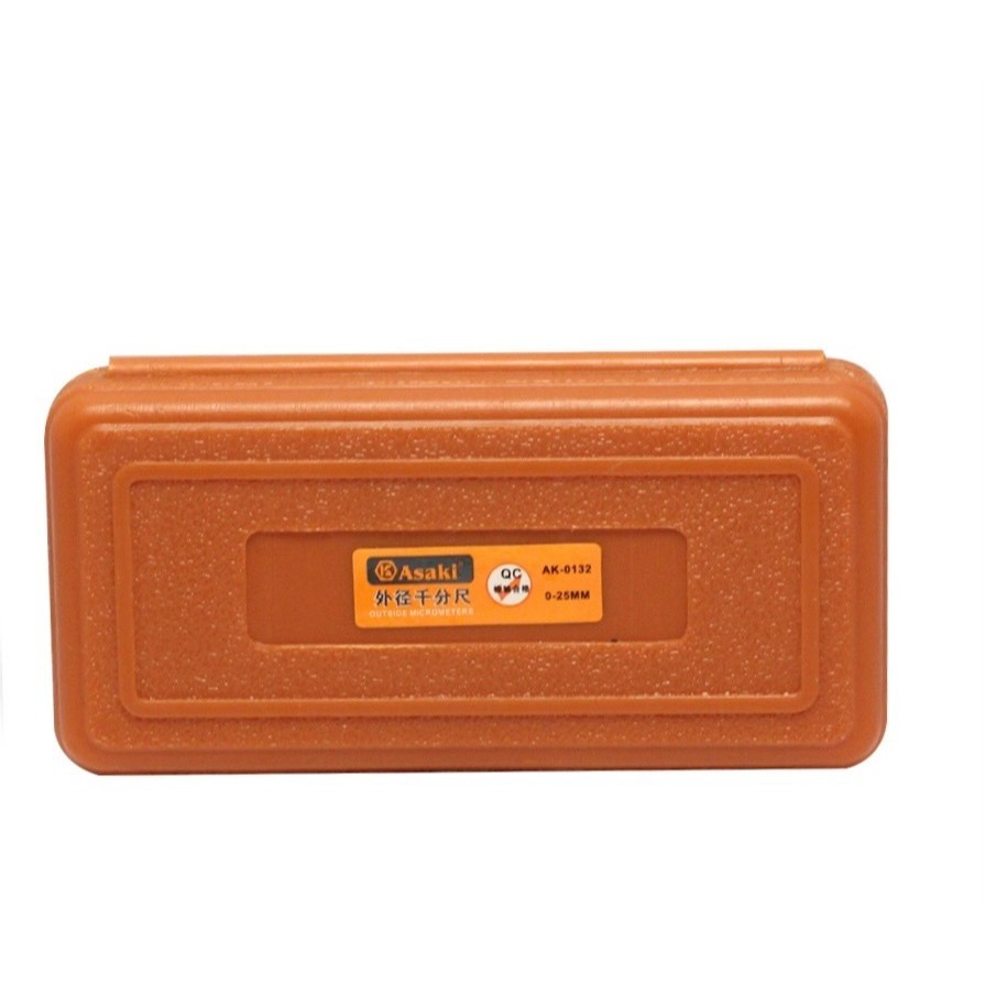 Panme đo ngoài cơ khí Asaki AK-0132,panme Asaki 0-25mm,thước panme đo ngoài,panme cơ,sản phẩm panme,thước kẹp panme