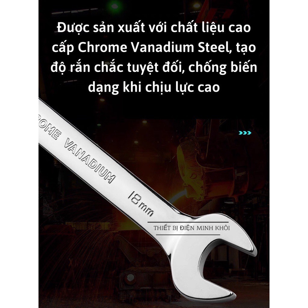 Cờ lê gật gù tự động,cờ lê đảo chiều,cờ lê đa năng,cờ lê chòng,cờ lê xoay,cờ lê vòng miệng,cờ lê lắc léo,cà lê gật gù