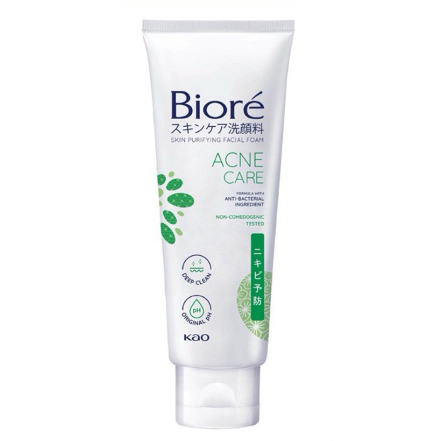 Sữa Rửa Mặt BIORE 100g - Ngừa Mụn , Sáng Da, Cho Làn Da Mịn Màng