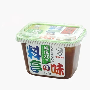Date T9/2026 Miso Dashi trộn sẵn Marukome (không Beni-koji, cắt giảm 20% muối) 375g