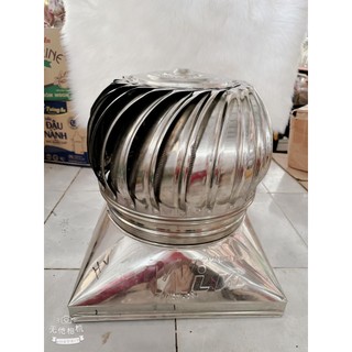 Cầu gió Inox 450x450, 600x600 hàng Inox 304 chính hãng
