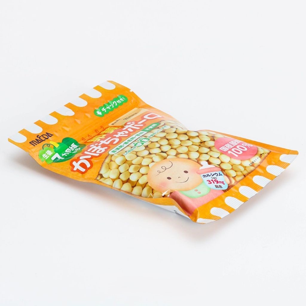 DATE T9/2026 [ Bánh Bí Đỏ] Bánh viên Boro lòng đỏ trứng và bí đỏ 100% nguyên liệu quốc sản Nhật 75g (cho bé từ 7 tháng)