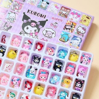 Hộp 40 Món Đồ Chơi Kuromi Bí Mật Cho Bé Siêu Hot