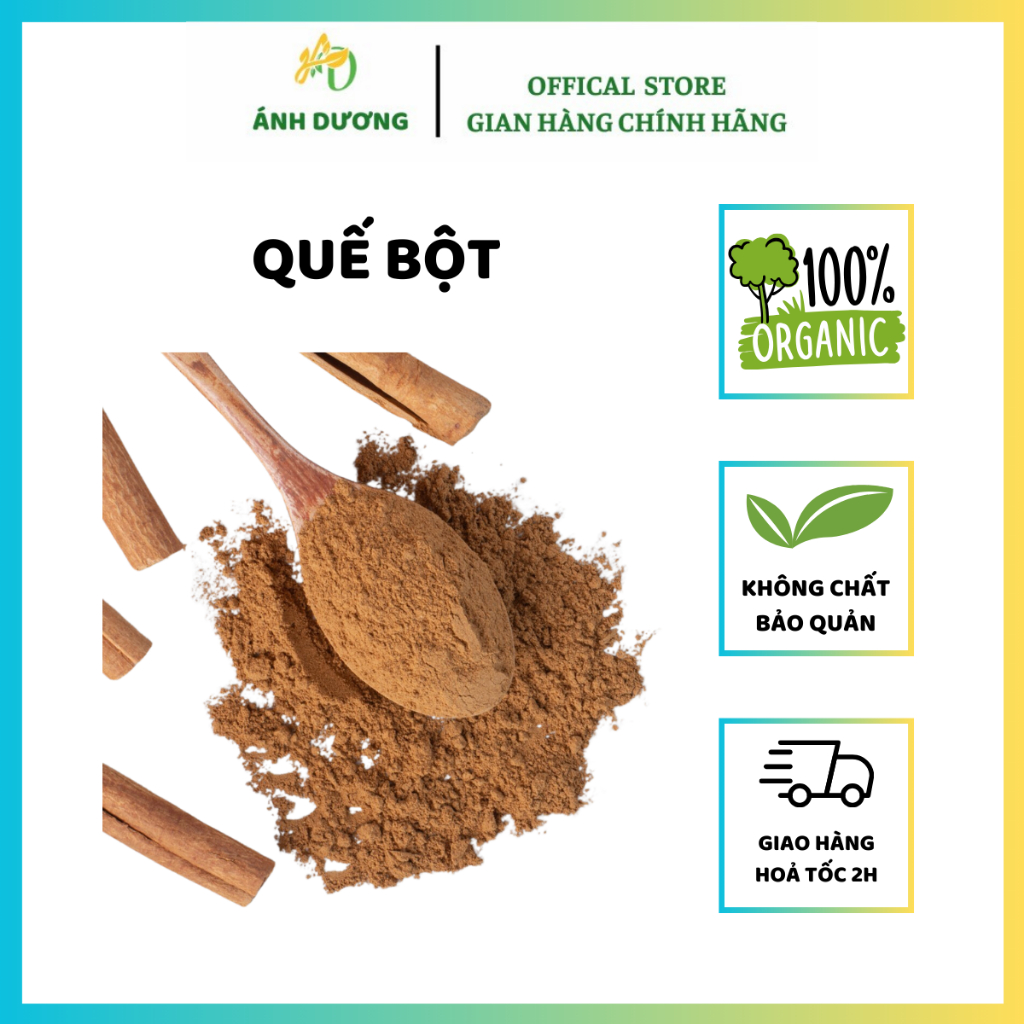 Bột Quế Nguyên Chất 100% Hàng Thượng Hạng