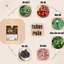 Trà Mọc Tóc, Đen Tóc - Bội Lan Đường - Giúp Cải Thiện Tóc Bạc Sớm, Rụng Tóc, Hói Đầu, Mọc Tóc - túi 50 lọc