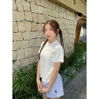 Áo Thun Nữ Baby Tee "Love Summer " - Kraken Drk 250gsm cotton 2 chiều.