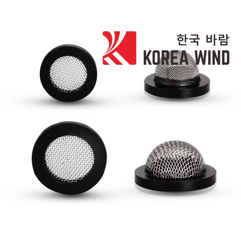 COMBO10 Ron cao su lưới lọc inox dùng cho ren trong 21MM, gioăng cao su bịt kín vòi hoa sen,van