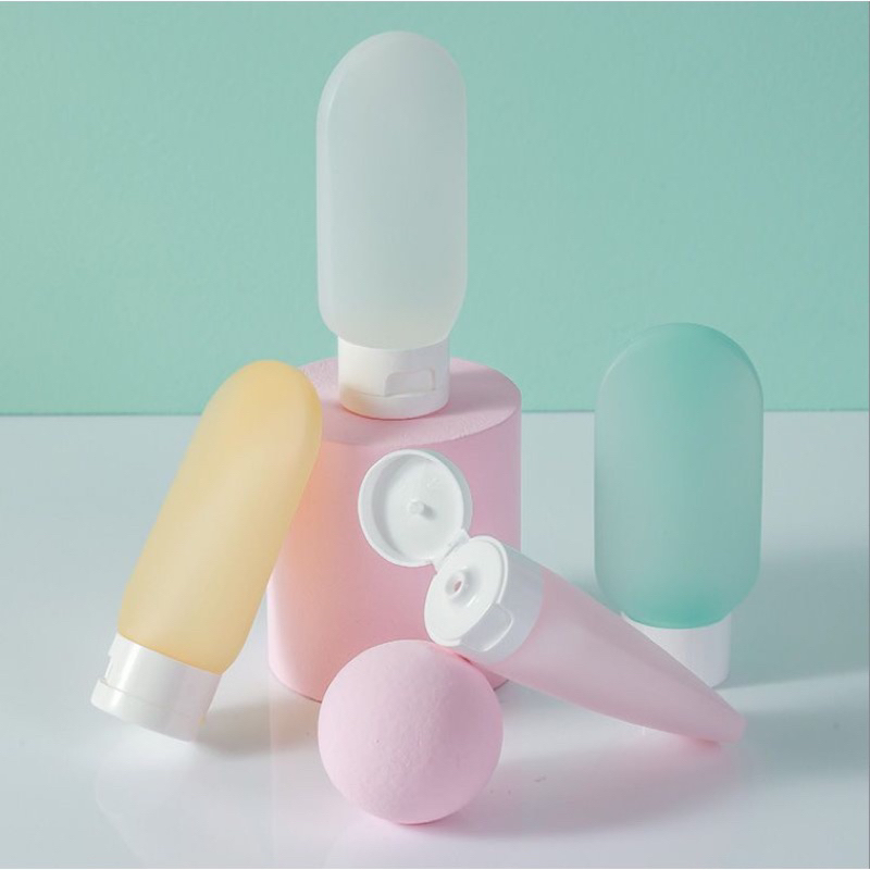 Set 3 Lọ Chiết Mỹ Phẩm - Dầu Gội - Sữa Tắm Du Lịch 60ml
