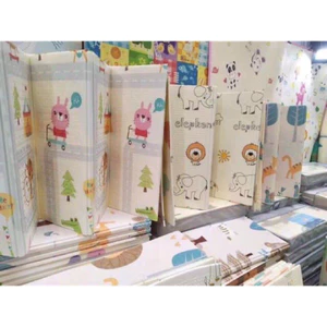 { SIÊU RẺ} THẢM XỐP CHO BÉ LÓT SÀN GẤP GỌN XPE TRẢI SÀN 2 MẶT CHỐNG TRƠN 1m8 x 2m