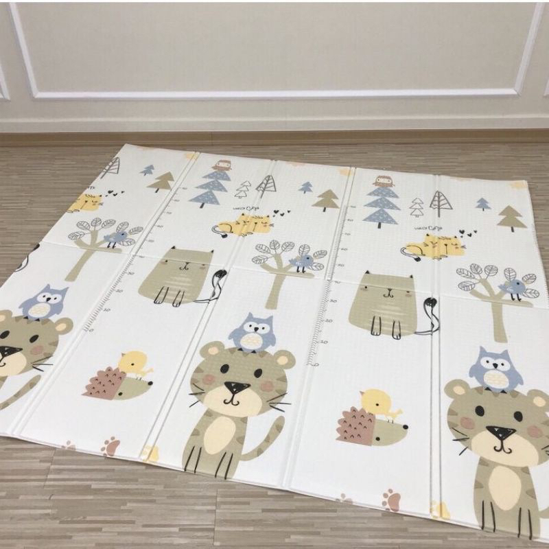 { SIÊU RẺ}   THẢM XỐP CHO BÉ LÓT SÀN GẤP GỌN XPE TRẢI SÀN 2 MẶT CHỐNG TRƠN 1m8 x 2m