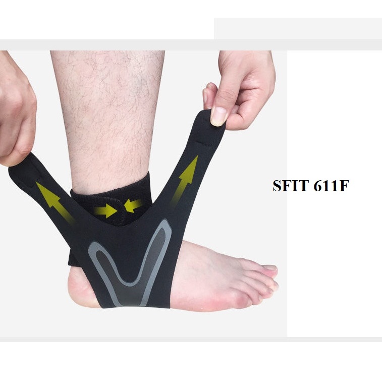 Băng bảo vệ quấn cổ chân, mắt cá chân SFIT 611F mỏng nhẹ, miếng dán chắc chắn