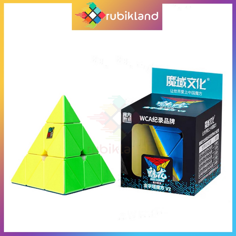 Rubik MoYu MeiLong Pyraminx V2 Rubic Tam Giác Biến Thể Đồ Chơi Trí Tuệ ...