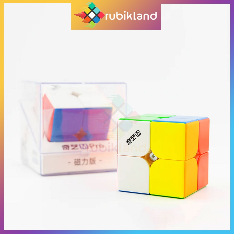Rubik QiYi M Pro 2x2 Nam Châm Magnetic Stickerless Rubic 2 Tầng Đồ Chơi ...