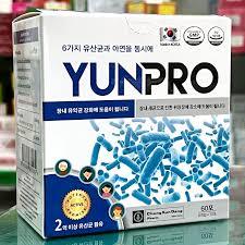 Bột men vi sinh Yunpro hỗ trợ giảm rối loạn tiêu hóa (Hộp 60 gói ...
