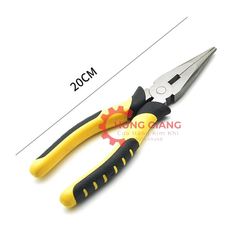 Kìm Điện, kìm Nhọn, Kìm Cắt 6inch 8inch đa năng Chuyên dụng