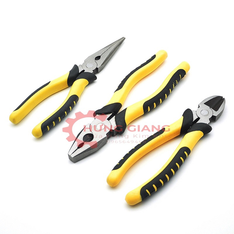 Kìm Điện, kìm Nhọn, Kìm Cắt 6inch 8inch đa năng Chuyên dụng