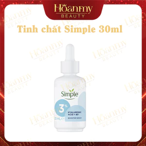 Tinh chất Simple Hyaluronic Acid + B5* Booster Serum cấp ẩm sâu đa tầng 30ml
