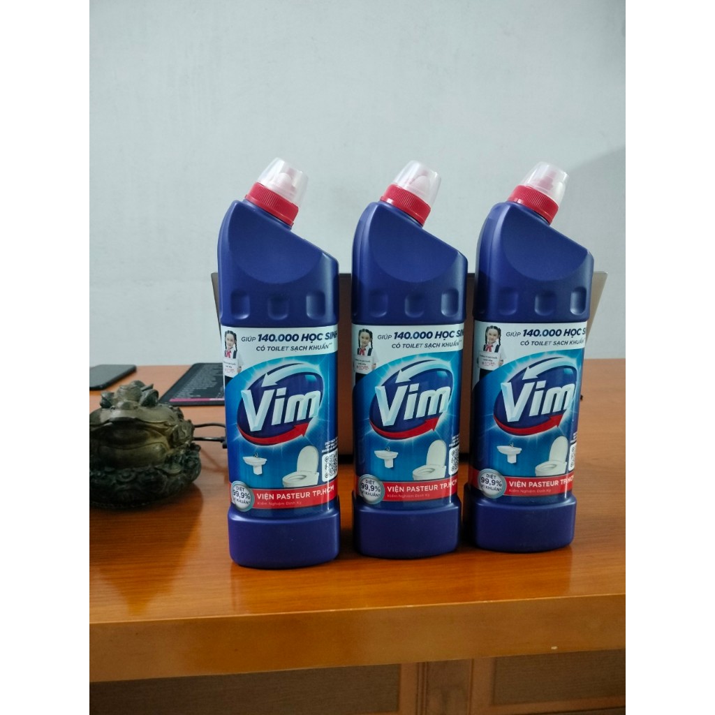 Vim Tẩy Rửa Bồn Cầu Và Nhà Tắm Chai 880ml Shopee Việt Nam 