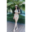 Bikini đồ bơi 2 mảnh nút cột ngực quần lọt khe